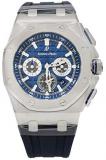 Audemars Piguet Royal Oak Offshore Titanium Blue Dial Watch 26480TI.OO.A027CA.01