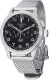 Zenith Men's 0324104010.21M Pilot Big Date Special Analog Display Swiss Automatic Silver Watch