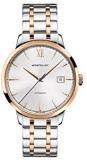 MontBlanc Heritage Spirit Automatic Silvery White Dial Watch 111625