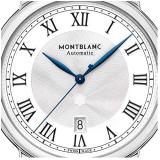 Montblanc Men's Star Legacy 42mm Blue Alligator Leather Band Steel Case Automatic Analog Watch 119956