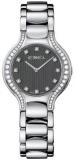 Ebel Beluga Lady Diamond 30.5 mm Watch - Grey Dial, Stainless Steel Bracelet 1215856