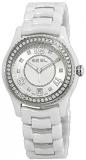 Ebel X-1 Ceramic Diamond 34mm Watch - White Dial, Ceramic Bracelet 1216130