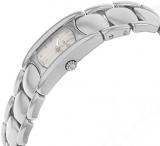 Ebel Beluga Manchette White Dial Stainless Steel Quartz Ladies Watch 9057A21