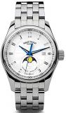 Armand Nicolet Gents-Wristwatch MH2 Date Moon Phase Analog Automatic A640L-AG-MA2640A