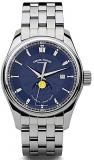 Armand Nicolet Gents-Wristwatch MH2 Date Moon Phase Analog Automatic A640L-BU-MA2640A