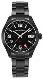 Philip Stein Analog Display Wrist Swiss Quartz Traveler Men Smart Watch Stainles...