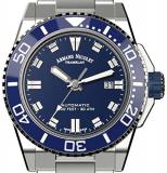 Armand Nicolet Men's Diver Automatic Watch with Stainless Steel Bracelet A480AGU-BU-MA4480AA