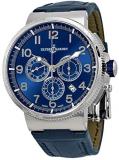 Ulysse Nardin Marine Chronometer Blue Dial Automatic Mens Watch 1503-150-63