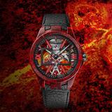 Ulysse Nardin Executive Special Edition Skeleton X 42mm Red Scarlet Magma Carbon Mens Watch 3713-260/MAGMA
