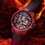 Ulysse Nardin Executive Special Edition Skeleton X 42mm Red Scarlet Magma Carbon Mens Watch 3713-260/MAGMA