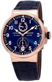 Ulysse Nardin Marine Chronometer Manufacture 43mm Solid 18K Rose Gold Watch 1186-126/63