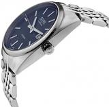 Gevril Men's Five Points Swiss Automatic Watch with Stainless Steel Strap, Silver, 18 (Model: 48701)