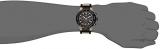 GV2 by Gevril Novara Mens Chronograph Swiss Quartz Black Silicone Strap Watch, (Model: 8200)