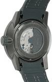 GV2 by Gevril Motorcycle Sport Mens Swiss Automatic Grey Leather Strap Watch, (Model: 1303)