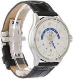 GV2 by Gevril Men Giromondo Quartz Watch with Stainless Steel Strap, Black, 20 (Model: 42301.1)