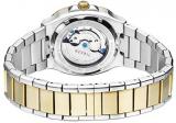 GV2 by Gevril Men's Automatic Watch with Stainless Steel Strap, Silver, 20 (Model: 18103)