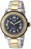 Gevril Men&#39;s Seacloud Automatic Self Winder Watch with Stainless Steel Strap, Gold, 22 (Model: 3125B)