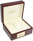 Gevril Men's Seacloud Automatic Self Winder Watch with Stainless Steel Strap, Gold, 22 (Model: 3125B)