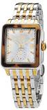 GV2 by Gevril Women Bari Tortoise Swiss Quartz Watch with Stainless Steel Strap, Gold, 18 (Model: 9247B)