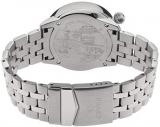 Gevril Men's Wallabout Swiss Automatic Watch with Stainless Steel Strap, Silver, 20 (Model: 48560)