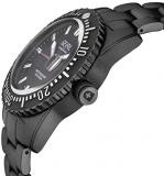 Gevril Men's Swiss Automatic Watch with Stainless Steel Strap, Black, 20 (Model: 46006.10)