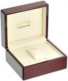 Gevril Men's 2528 Cortland Analog Display Swiss Quartz Gold Watch