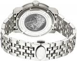Gevril Men Vanderbilt Automatic Watch with Stainless Steel Strap, Silver, 22 (Model: 2691S)