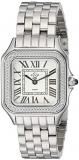 GV2 Women&#39;s Milan Swiss Quartz Watch with Stainless Steel Strap, Silver, 16 (Model: 12100B)