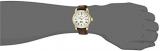Gevril Men's 2531 Cortland Analog Display Swiss Quartz Brown Watch