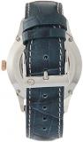 Gevril Men's Stainless Steel Automatic Watch with Italian Leather Strap, Blue, 20 (Model: 4254A-L1)