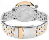Gevril Men's Wallabout Swiss Automatic Watch with Stainless Steel Strap, Rose Gold, 20 (Model: 48563)