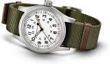 Hamilton Khaki Field Mechanical White Dial Men's Watch H69439411