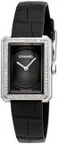 Chanel Boy-Friend Black Guilloche Dial Ladies Watch H4883