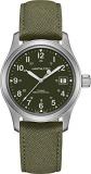 Hamilton Khaki Green Field Officer Mechanical Mens Watch H69439363 38mm Mens Wat...
