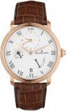 Blancpain Villeret Half Timezone Automatic White Dial 18kt Rose Gold Mens Watch 6661-3631-55B