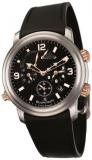 Blancpain Men's 2041.12A30.64B Leman GMT Alarm Watch