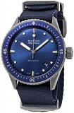Blancpain Fifty Fathoms Bathyscaphe Automatic Blue Dial Men's Watch 5000-0240-NAOA