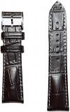Authentic Hamilton Jazzmaster Lord 24mm Brown Leather Watch Band Strap for Case-Back Numbers: H328160 or H328162