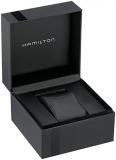 Hamilton Men's H38511133 Jazzmaster Slim Black Dial Watch