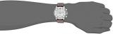 Hamilton Men's H64666555 Khaki Aviation Stainless Steel Automatic Watch with Brown Leather Band