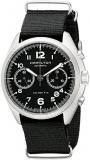 Hamilton Men's H76456435 Khaki Aviation Stainless Steel Automatic Watch with Black Canvas Band