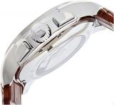 Hamilton Men's H32616553 Jazzmaster Silver-Dial Watch with Brown Band