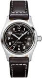 Hamilton H70455733 - Wristwatch da Men, Watchband in Leather color Black