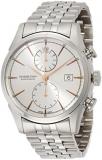 Hamilton Men's Timeless Classic Swiss-Automatic Watch with Stainless-Steel Strap, Silver, 22 (Model: H32416181)
