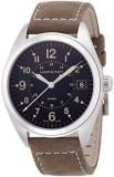 Hamilton Men's Analogue Quartz Watch with Leather Strap H68551833