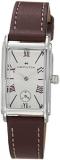 Hamilton American Classic Ardmore Swiss Quartz Watch 18.7mm x 27mm Case, Silver Dial, Rose Leather Strap (Model: H11221814)