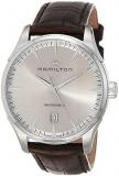 Hamilton Jazzmaster Swiss Automatic Watch 40mm Case, Beige Dial, Brown Leather Strap (Model: H32475520)