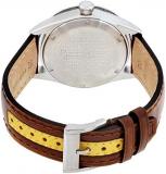 Men's Hamilton Broadway Day Date Quartz Brown Leather Strap Watch H43311541