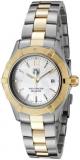 Tag Heuer Women's Aquaracer White Mother Of Pearl Dial Two Tone