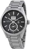 Tag Heuer Carrera Calibre 8 GMT Grey Dial Stainless Steel Mens Watch WAR5012BA0723